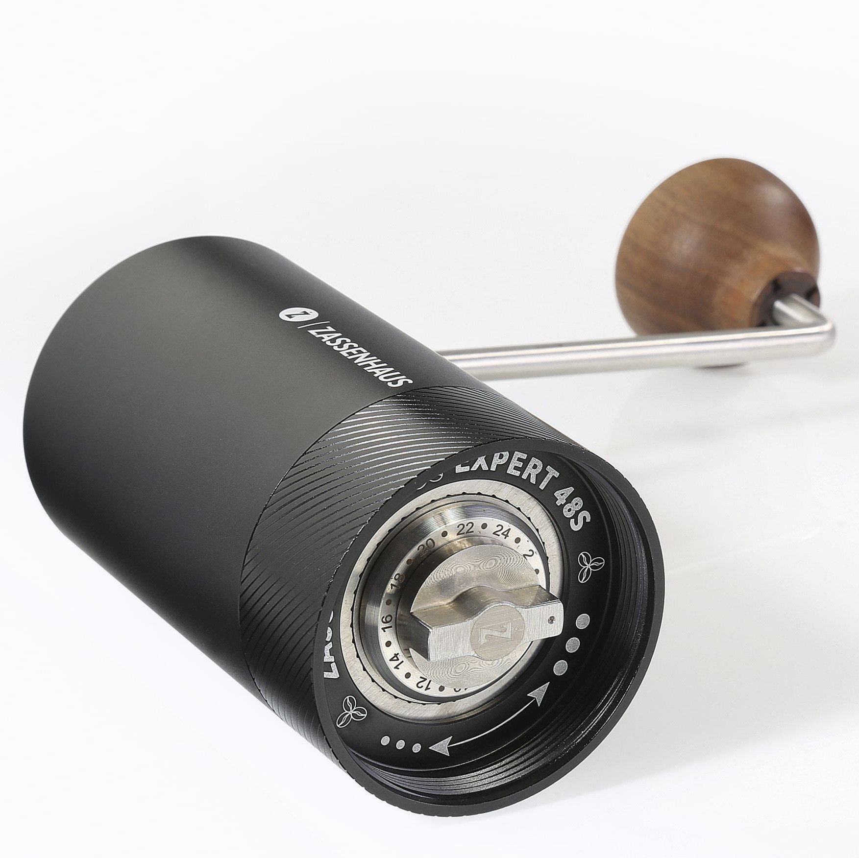 ZASSENHAUS Kaffeemühle Zassenhaus - Kaffeemühle/Espressomühle EXPERT 48S - Nr. 041330, 0 W, Kegelmahlwerk, 34 g Bohnenbehälter