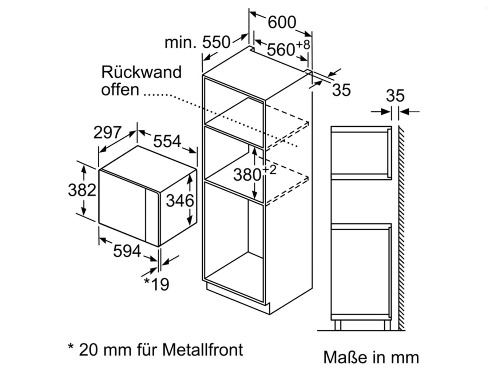 BOSCH Einbau-Mikrowelle - Bild 3