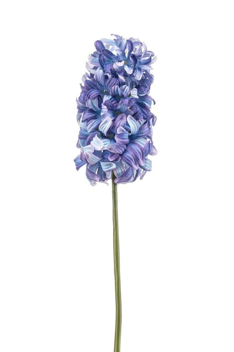 Kunstblume Künstliche Blume Hyazinthe EULUNA, lila-blau, 50cm Hyazinthe, artplants, Höhe 50 cm