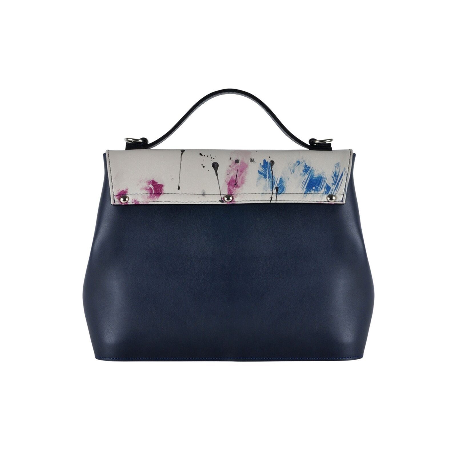 DOGO Henkeltasche Handy Umhängetasche Deepness Schultertasche, Handgefertigt