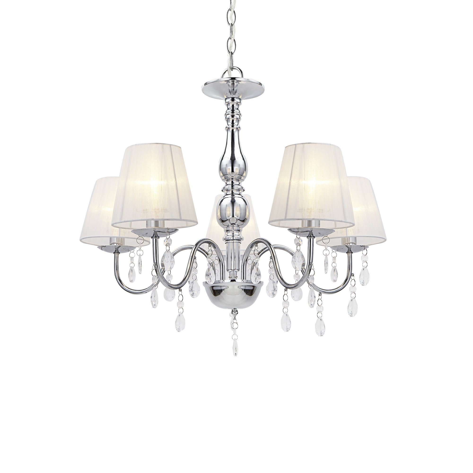 lux.pro Kronleuchter, ohne Leuchtmittel, »lsabelle« Elegante Hängeleuchte m günstig online kaufen