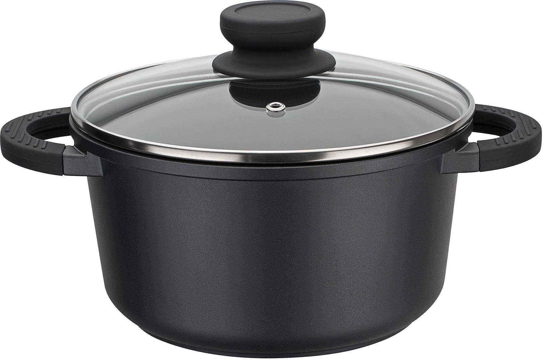 GSW Kochtopf SilcoGuss noir, Aluminiumguss (1-tlg), Induktion