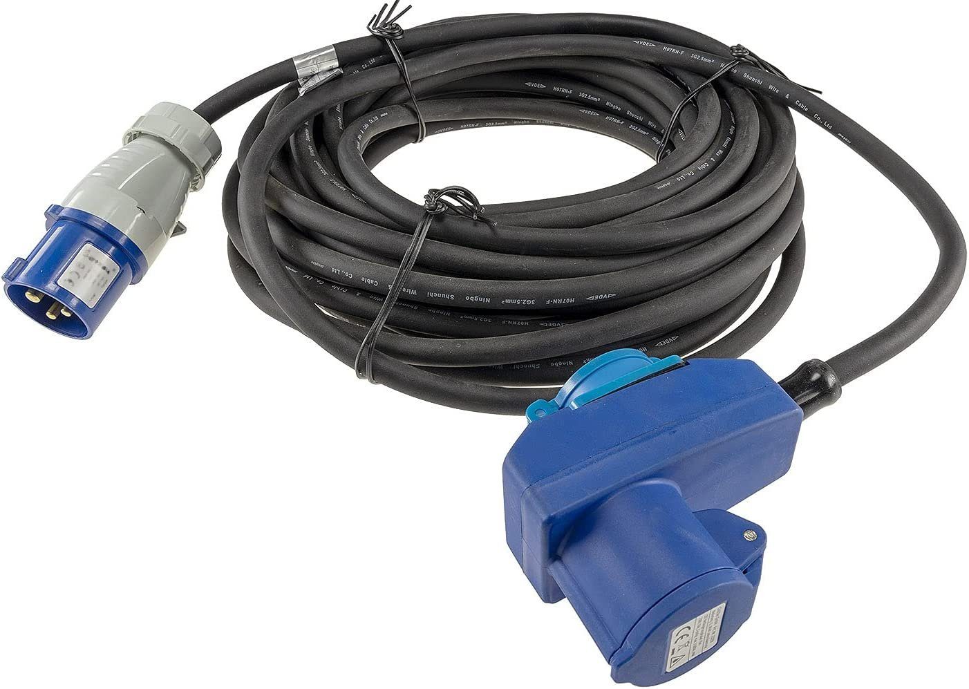 CEE Verlängerungskabel 15m H07RNF 3G2,5 CEE-Adapterkabel