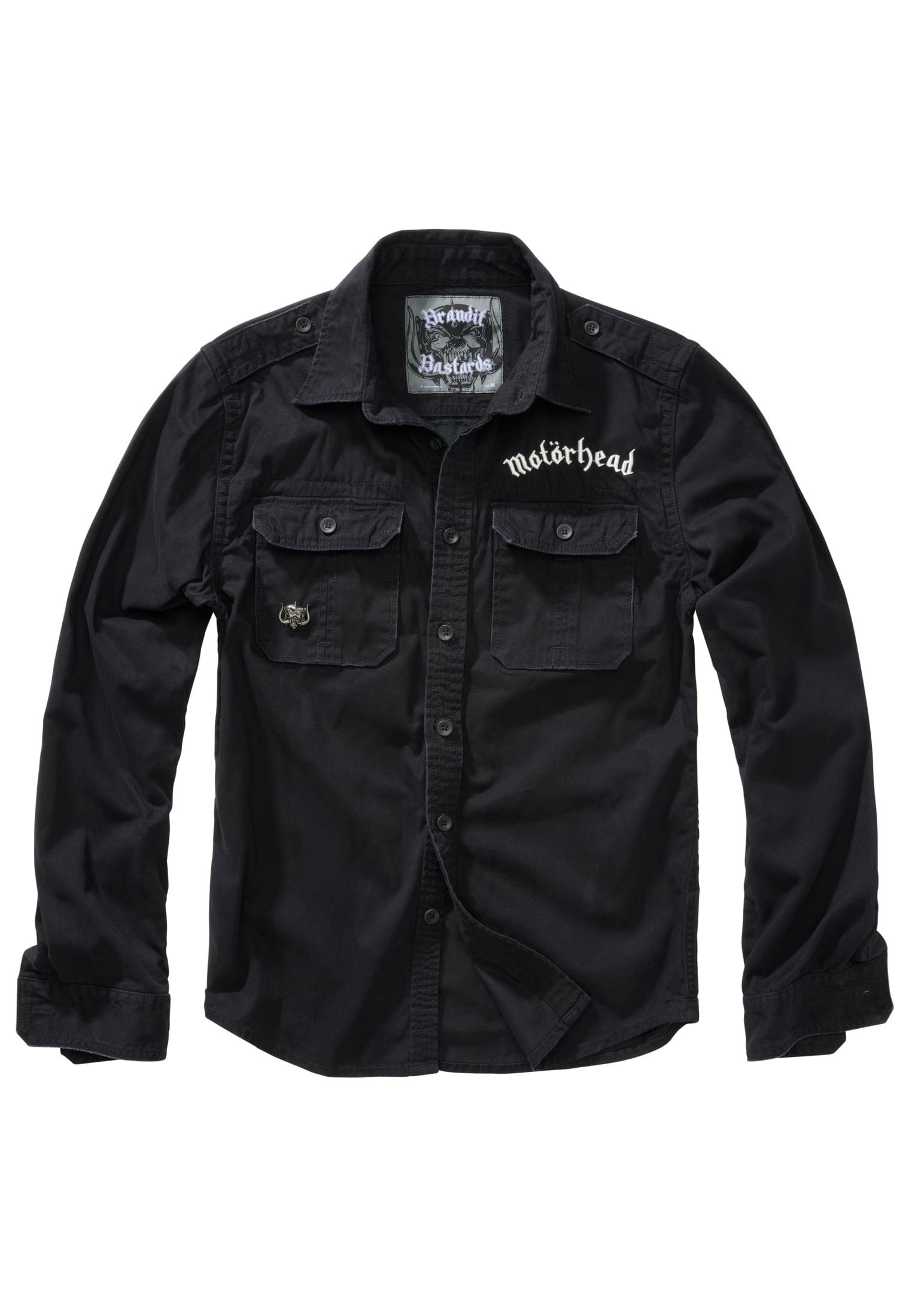 Langarmhemd Brandit Herren Motörhead Vintage Shirt
