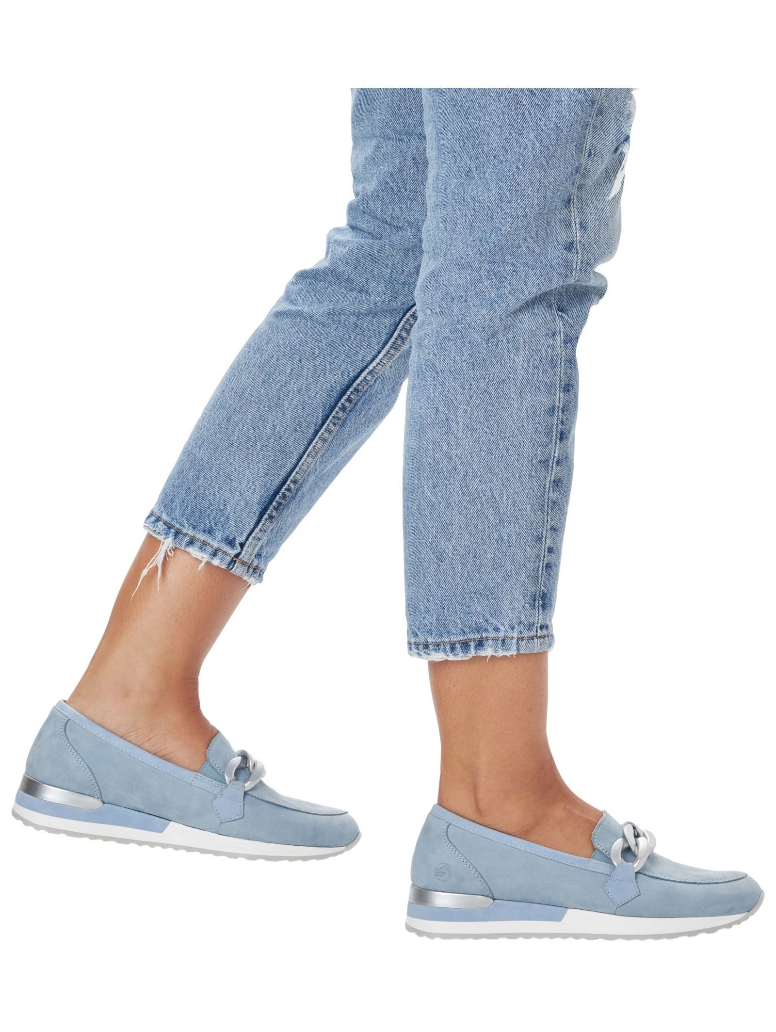 Remonte Slipper Veloursleder . Slipper (1-tlg)