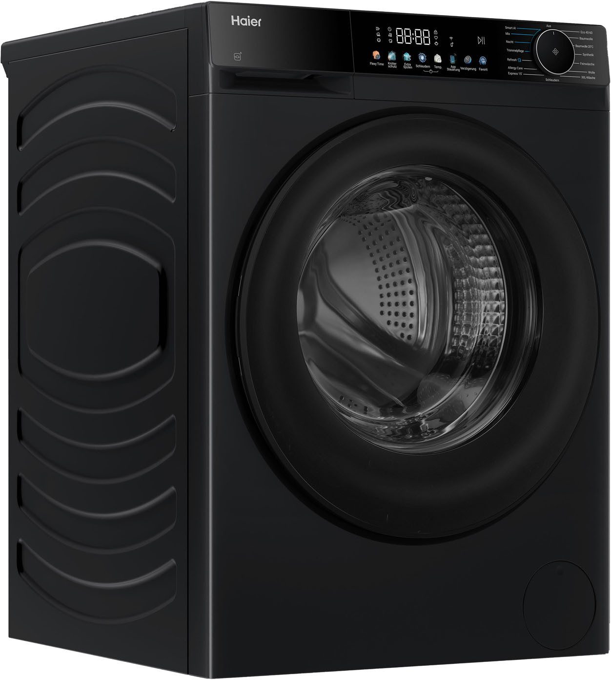 Haier Waschmaschine HW90-BP14657BTU1, 9 kg, 1400 U/min, Smart AI Automatikprogramm & Wi-Fi