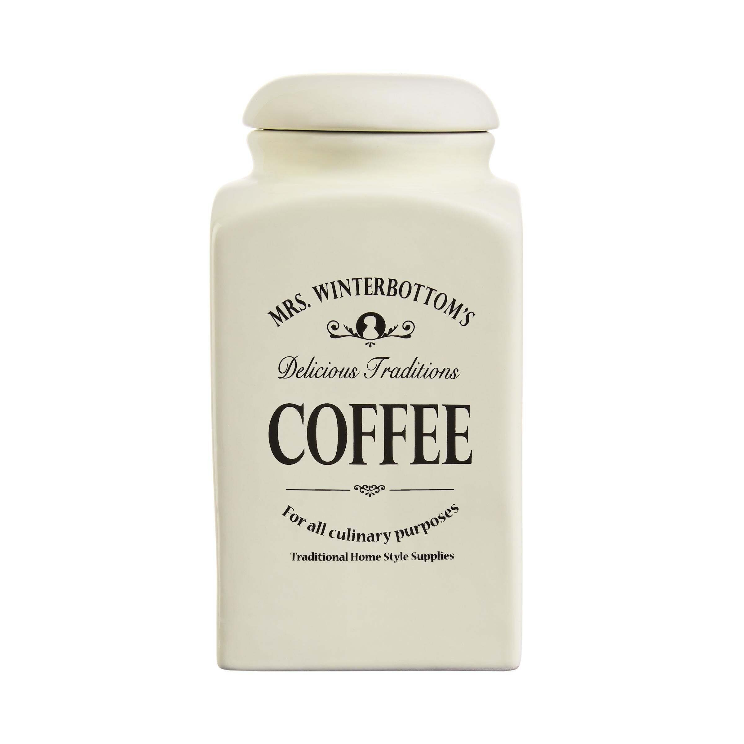 Kaffeedose WINTERBOTTOM'S 1,3 Kaffee- BUTLERS und Dolomit Set Teedose MRS. l,