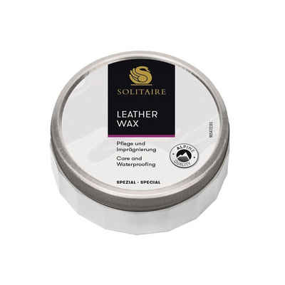 Solitaire Leather Wax - tiefenwirksames Lederwachs pflegt, nährt und imprägniert Schutzwachs