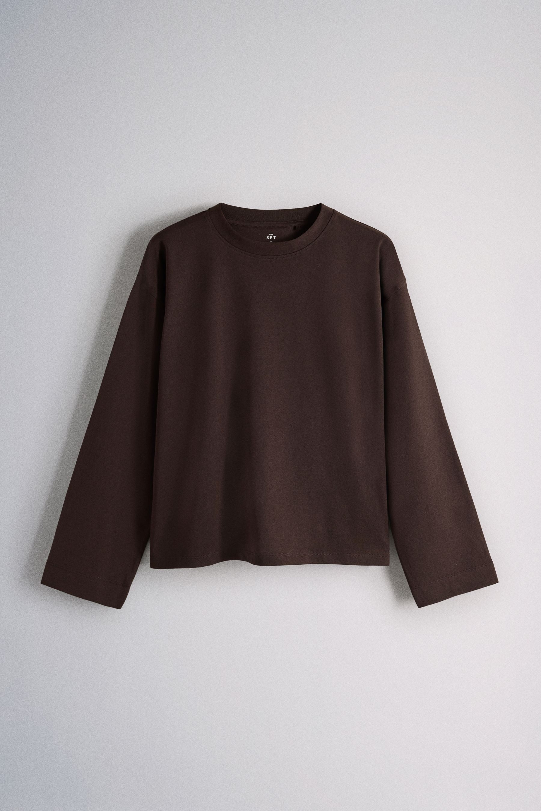The Set Langarmshirt The Set Essential leichte Langarmshirts, 8er-Pack (8-tlg)