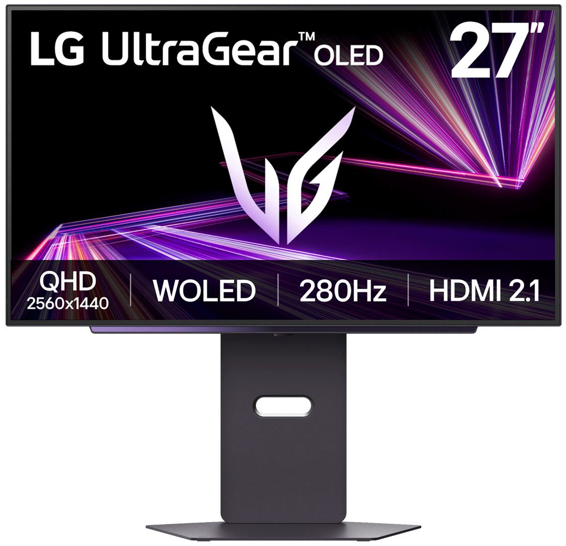 LG 27GX700A Gaming-Monitor (67 cm/27 ", 2560 x 1440 px, Quad HD, 0,03 ms Reaktionszeit, 280 Hz, OLED)