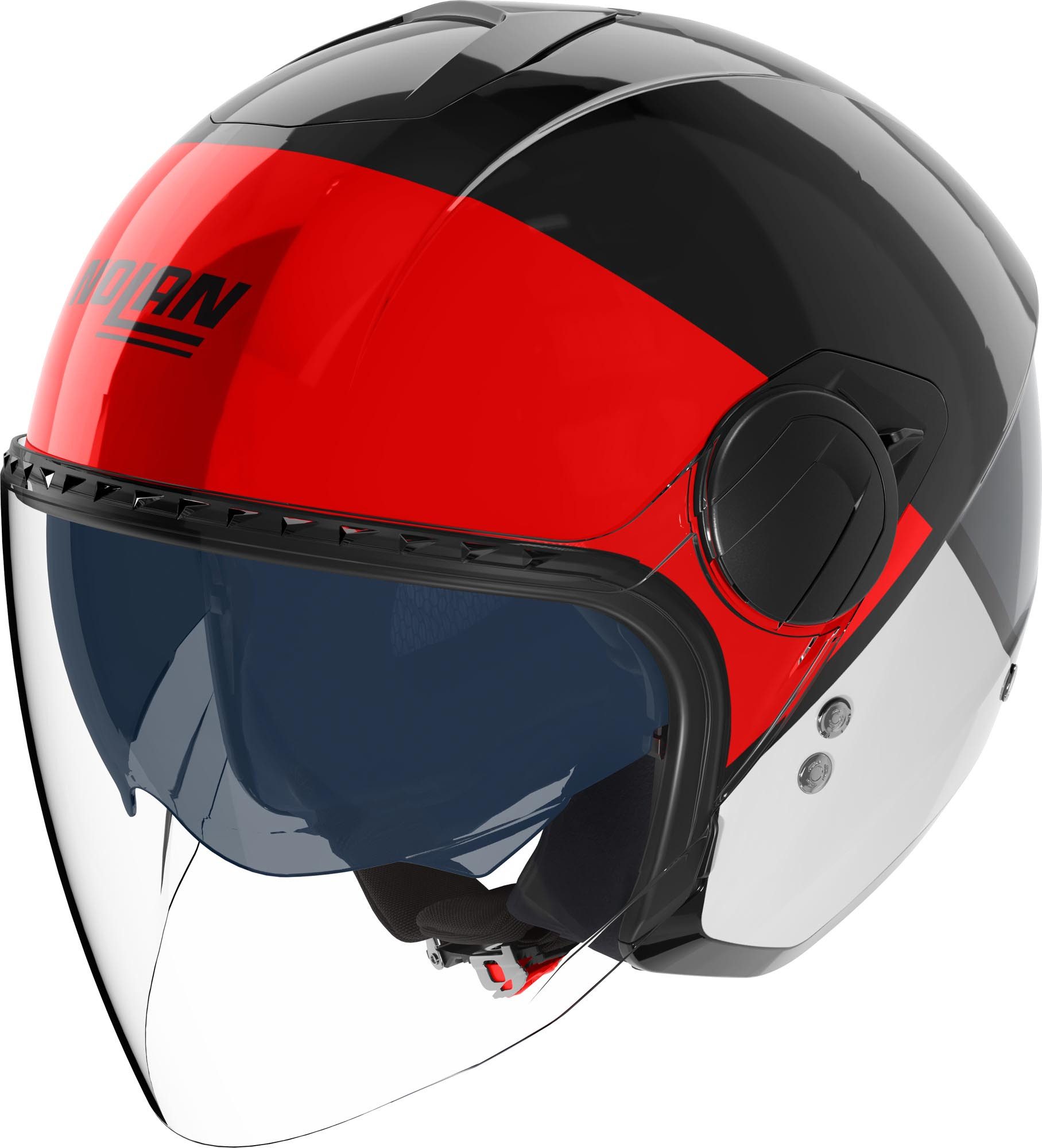 NOLAN Motorradhelm N20-2 Visor Blocco Jethelm, integriertes Sonnenvisier