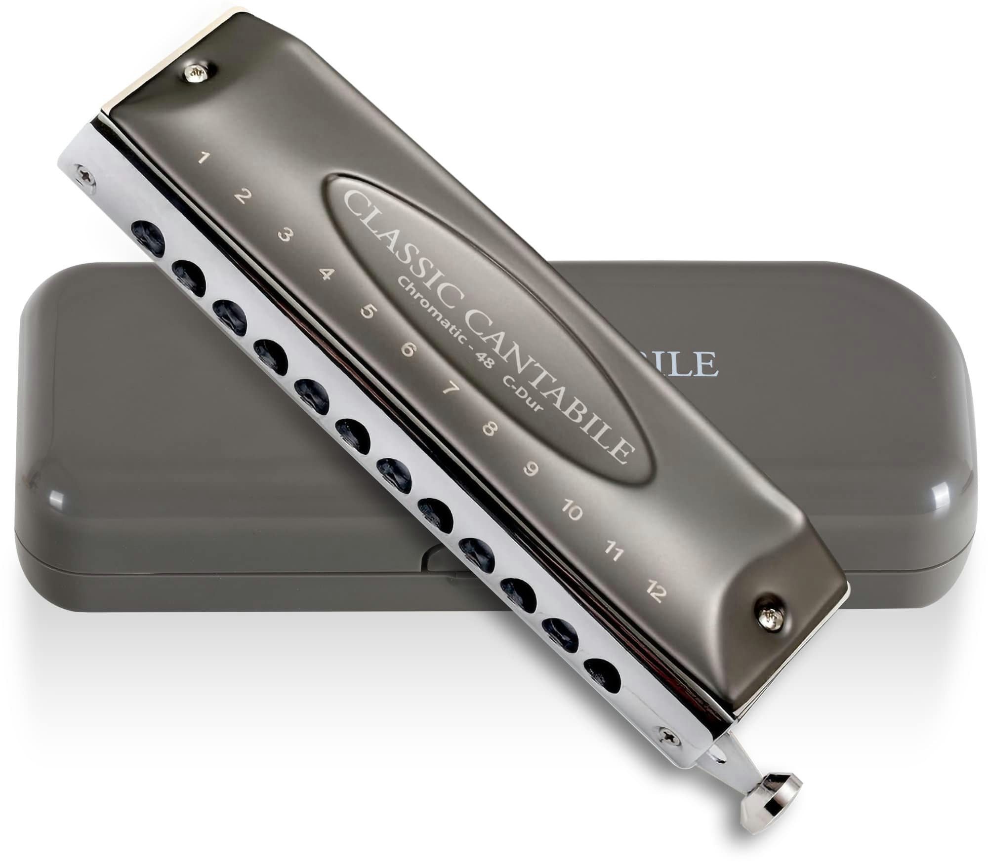 Mundharmonika Classic Cantabile CH-48 Chromatic Mundharmonika