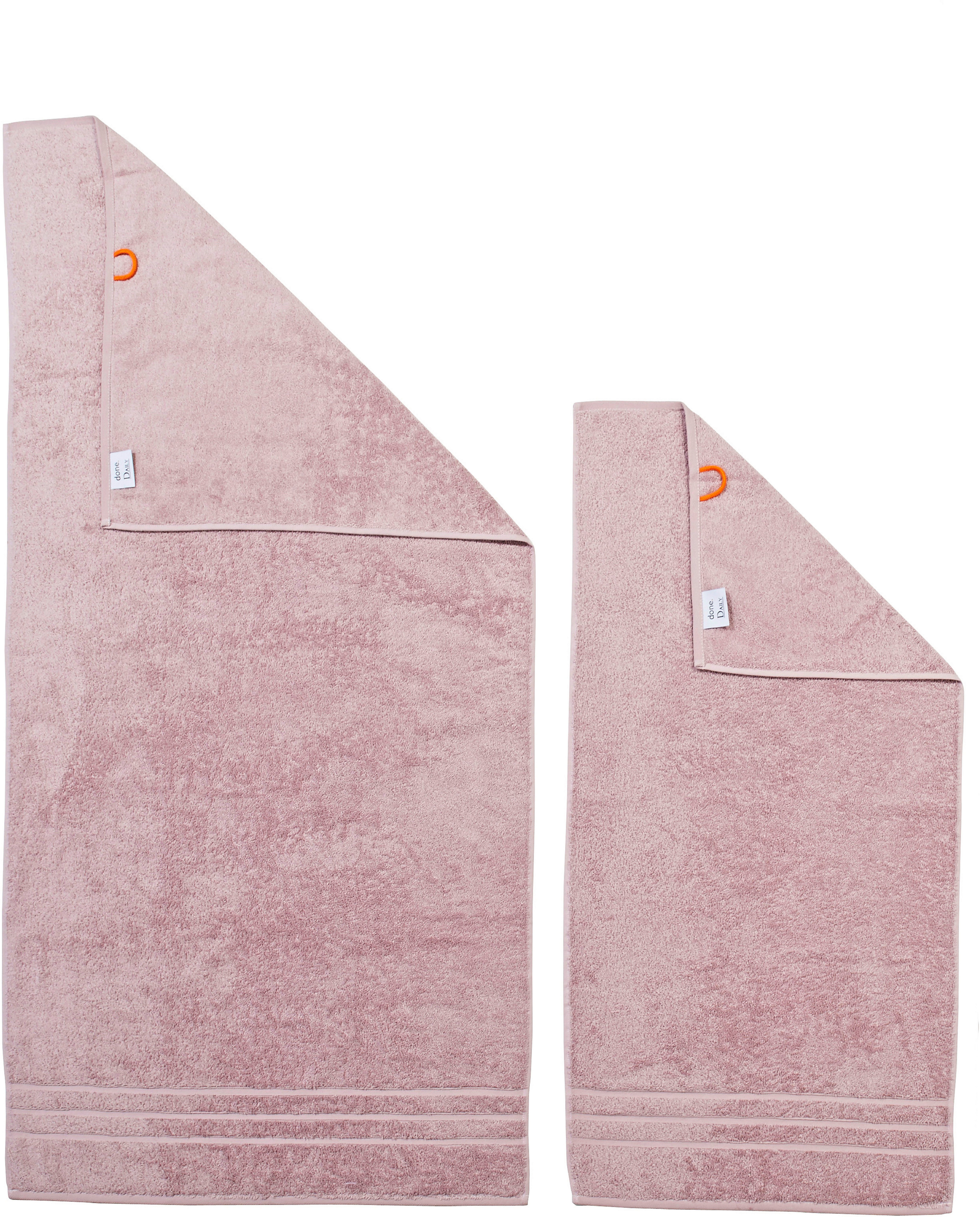 done.® Handtuch Set Daily Uni, Walkfrottier günstig online kaufen