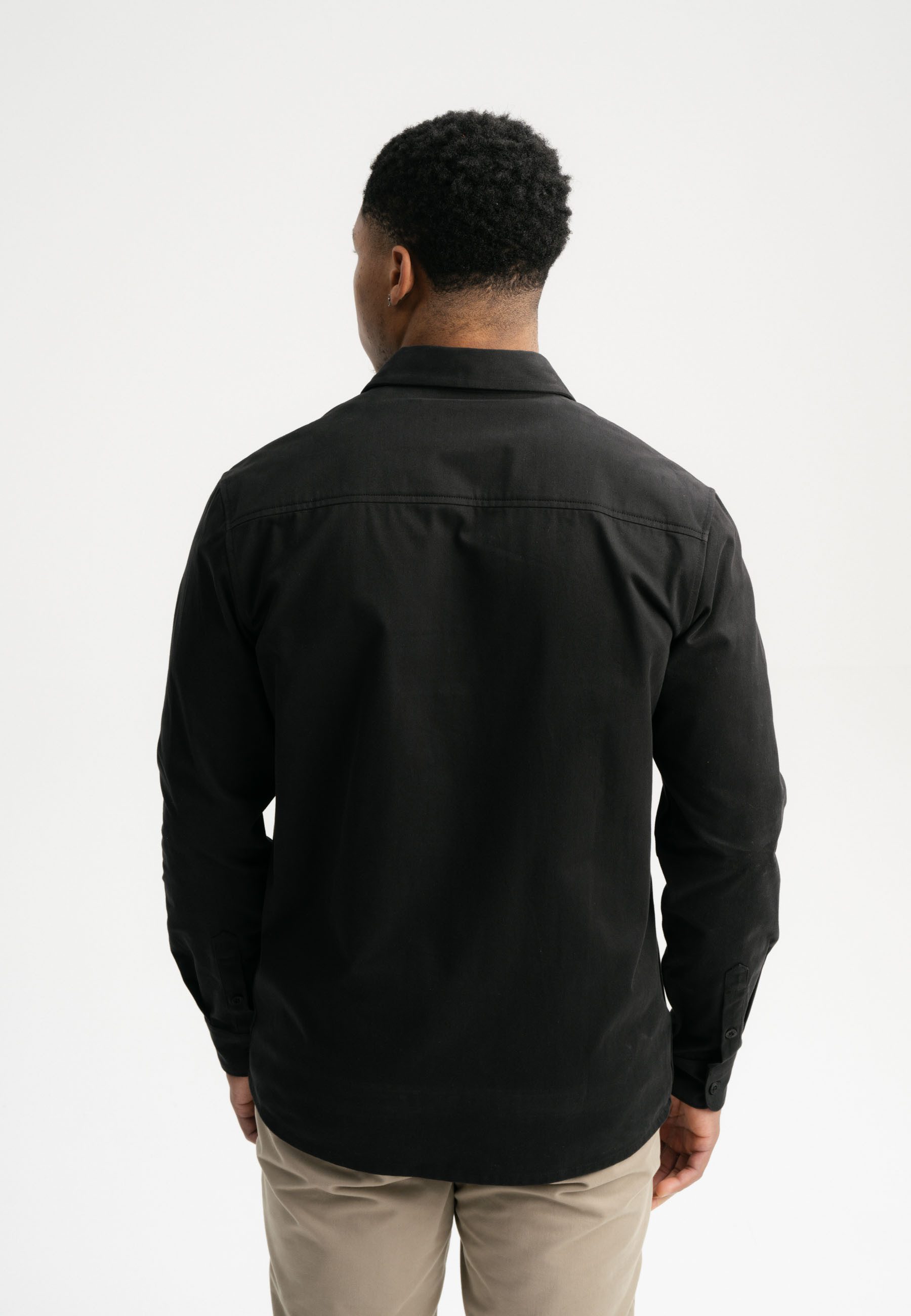 MELA Langarmhemd Twill Hemd Style ASHUTOSH clean