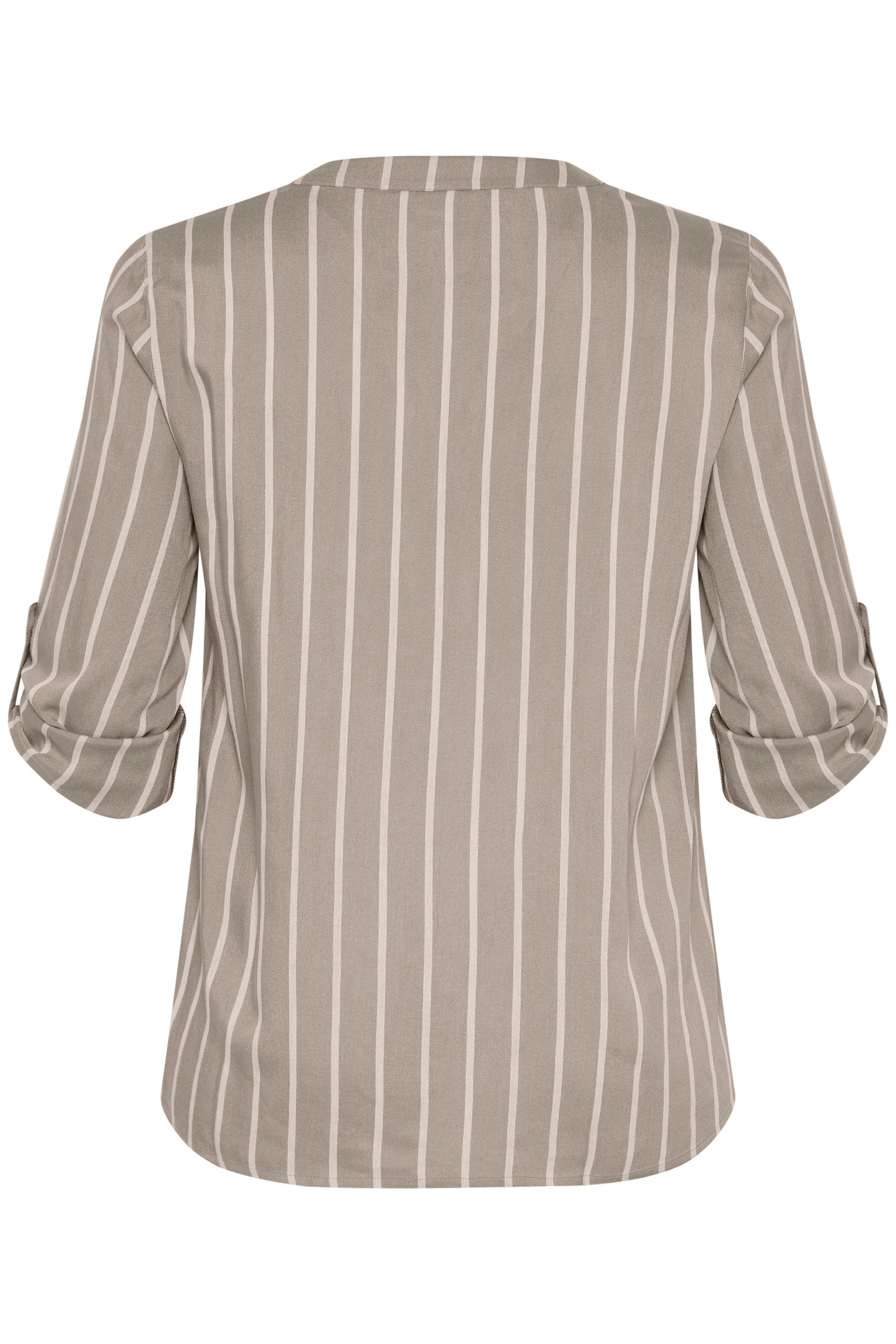 KAFFE Curve Langarmbluse Langarm-Bluse KCsida Große günstig online kaufen
