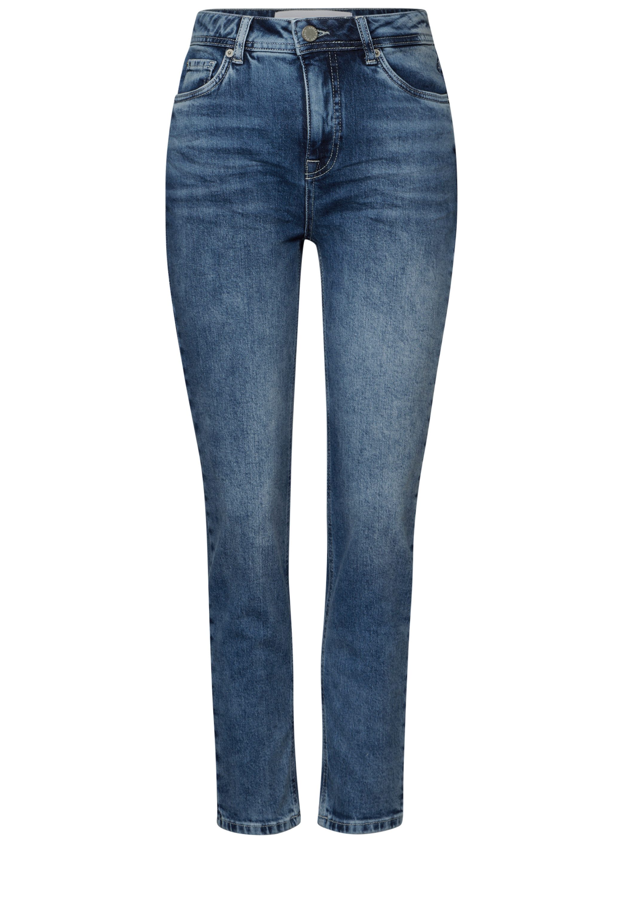 STREET ONE Gerade Jeans, 5-Pocket-Style günstig online kaufen