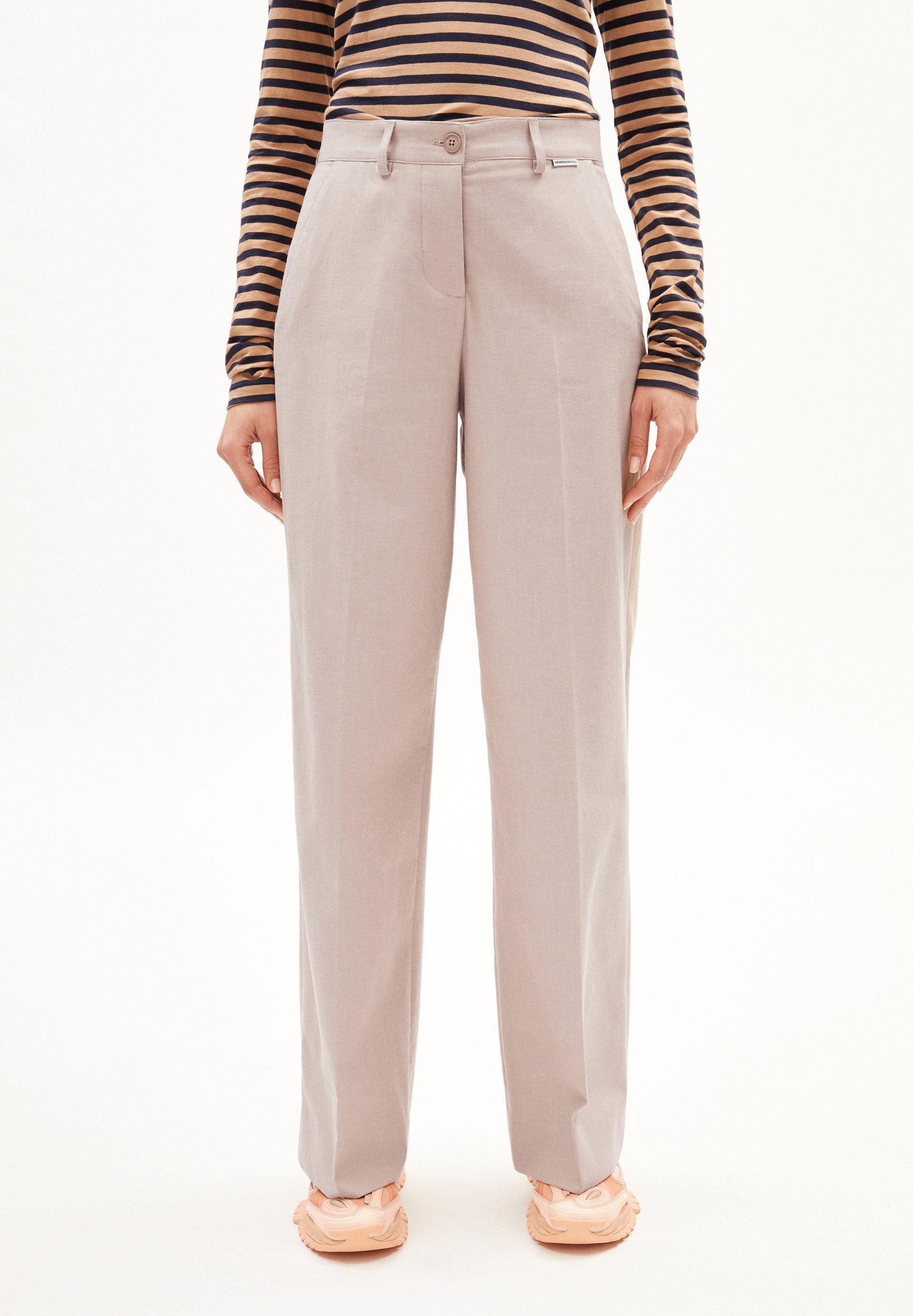 Armedangels Stoffhose LEANDRAA HANDAAS Webhose aus günstig online kaufen