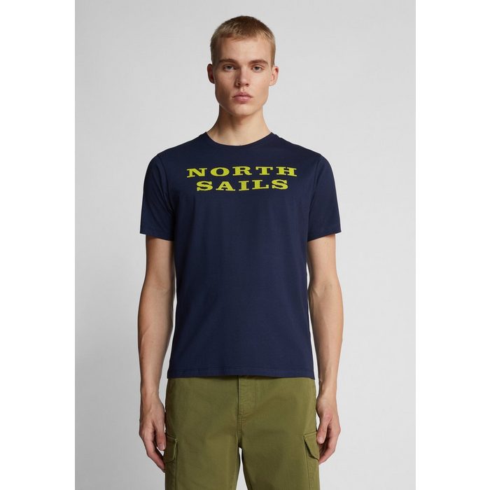 North Sails T-Shirt T-Shirt mit Schriftzug