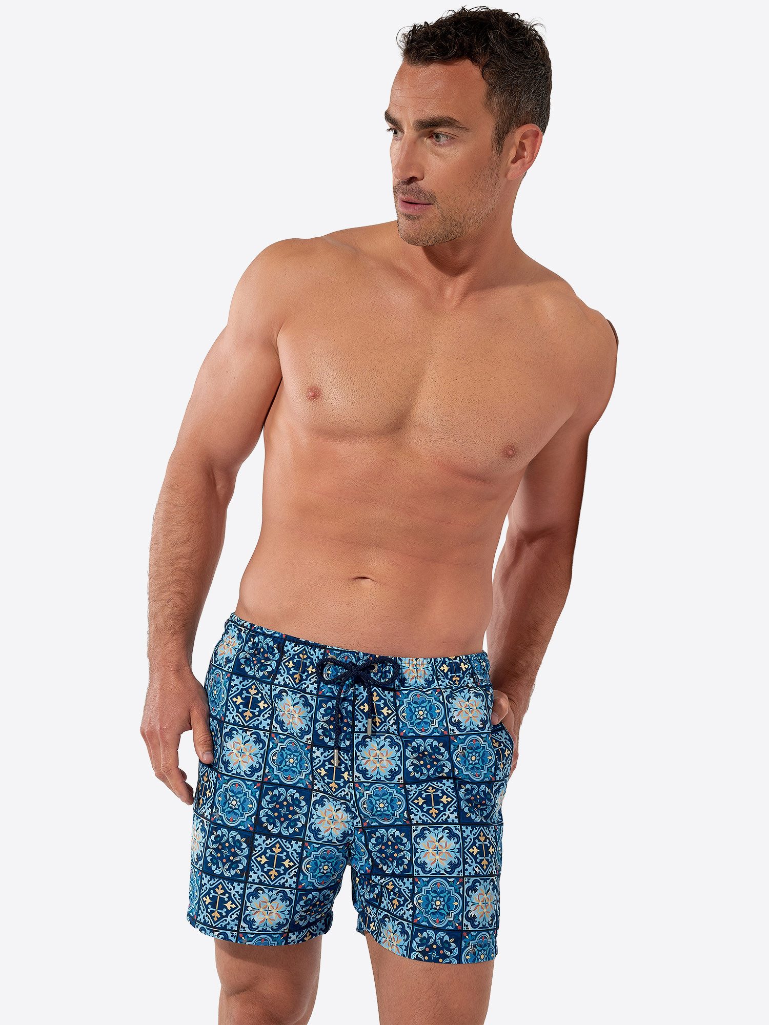 Boxer-Badehose Beach Boxer Maiolica