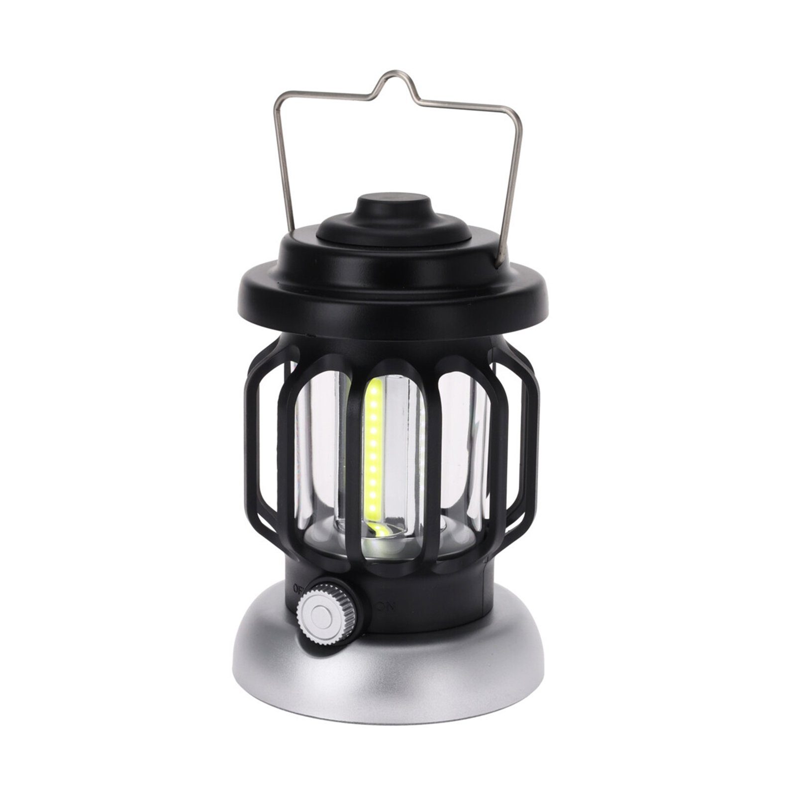 Koopman Taschenlampe Campinglampe LED (Stück, 1-St., 1 Lampe), Outdoorlampe Zeltlampe