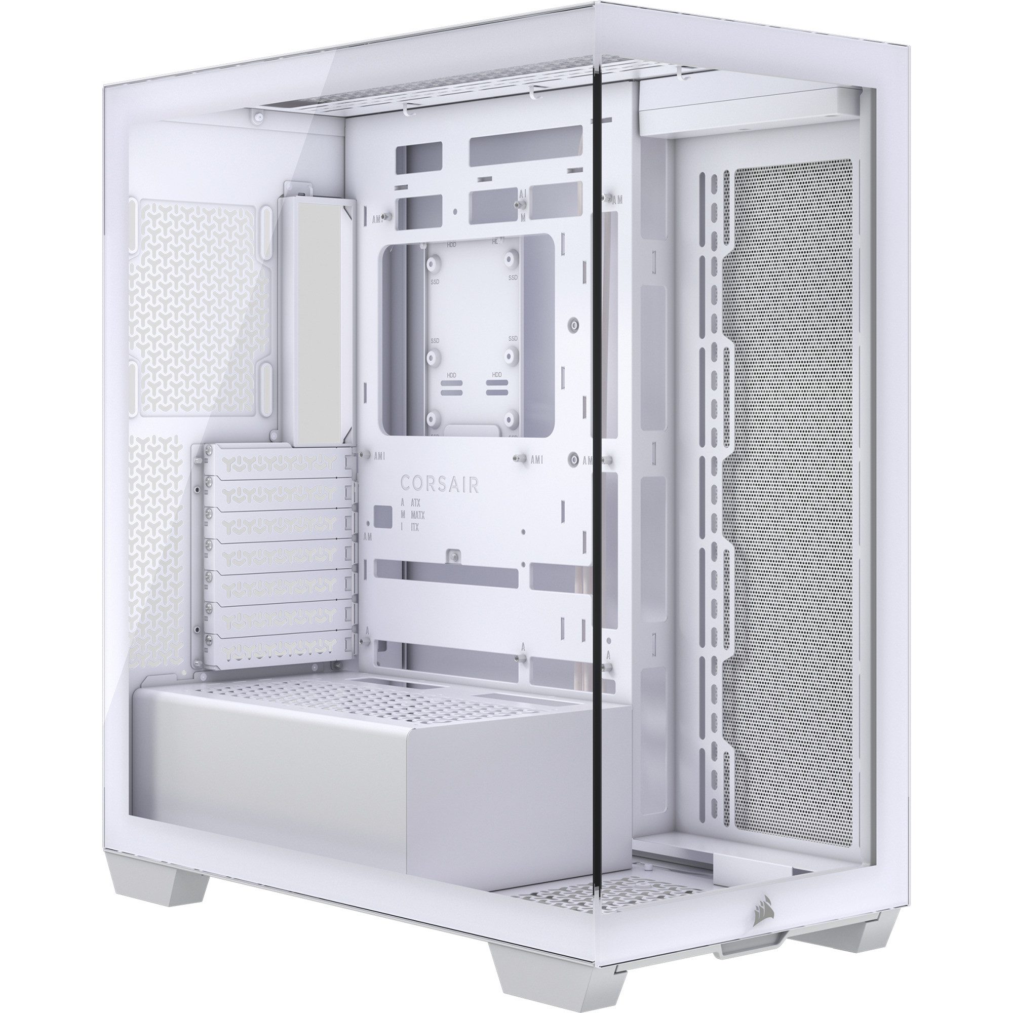 PC-Gehäuse Corsair 3500X, Tower-Gehäuse, (Tempered Glass)