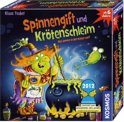 Kosmos Spiel, Kinderspiel Spinnengift und Krötenschleim, Made in Germany