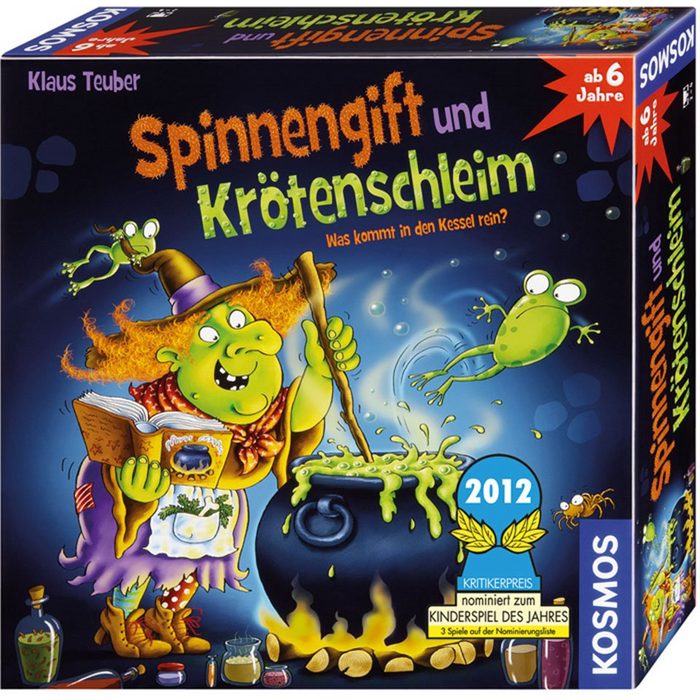 Kosmos Spiel Kinderspiel Spinnengift und Krötenschleim Made in Germany