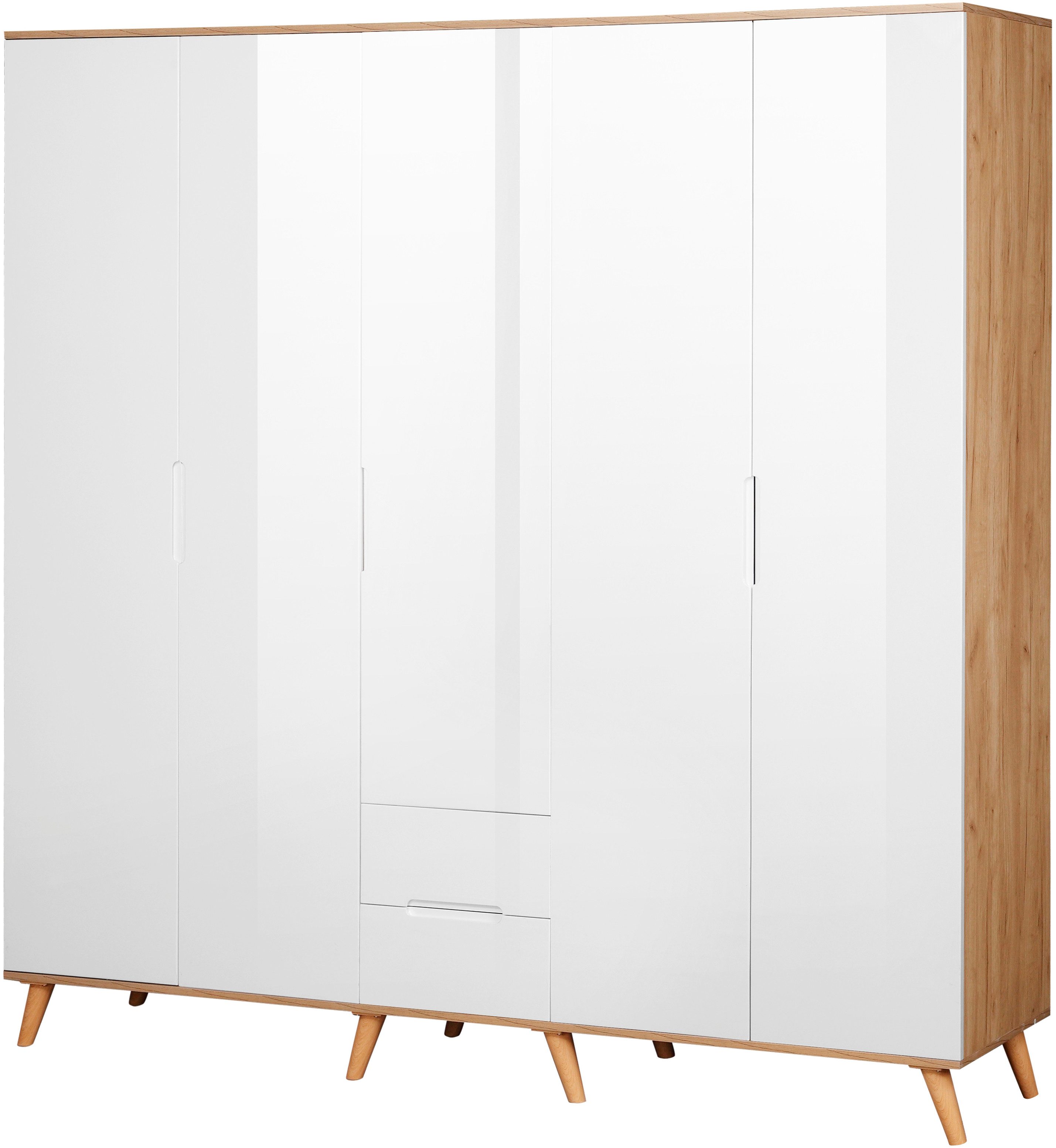 Kleiderschrank Lund Schlafzimmerschrank Bestseller im skandinavischem Design