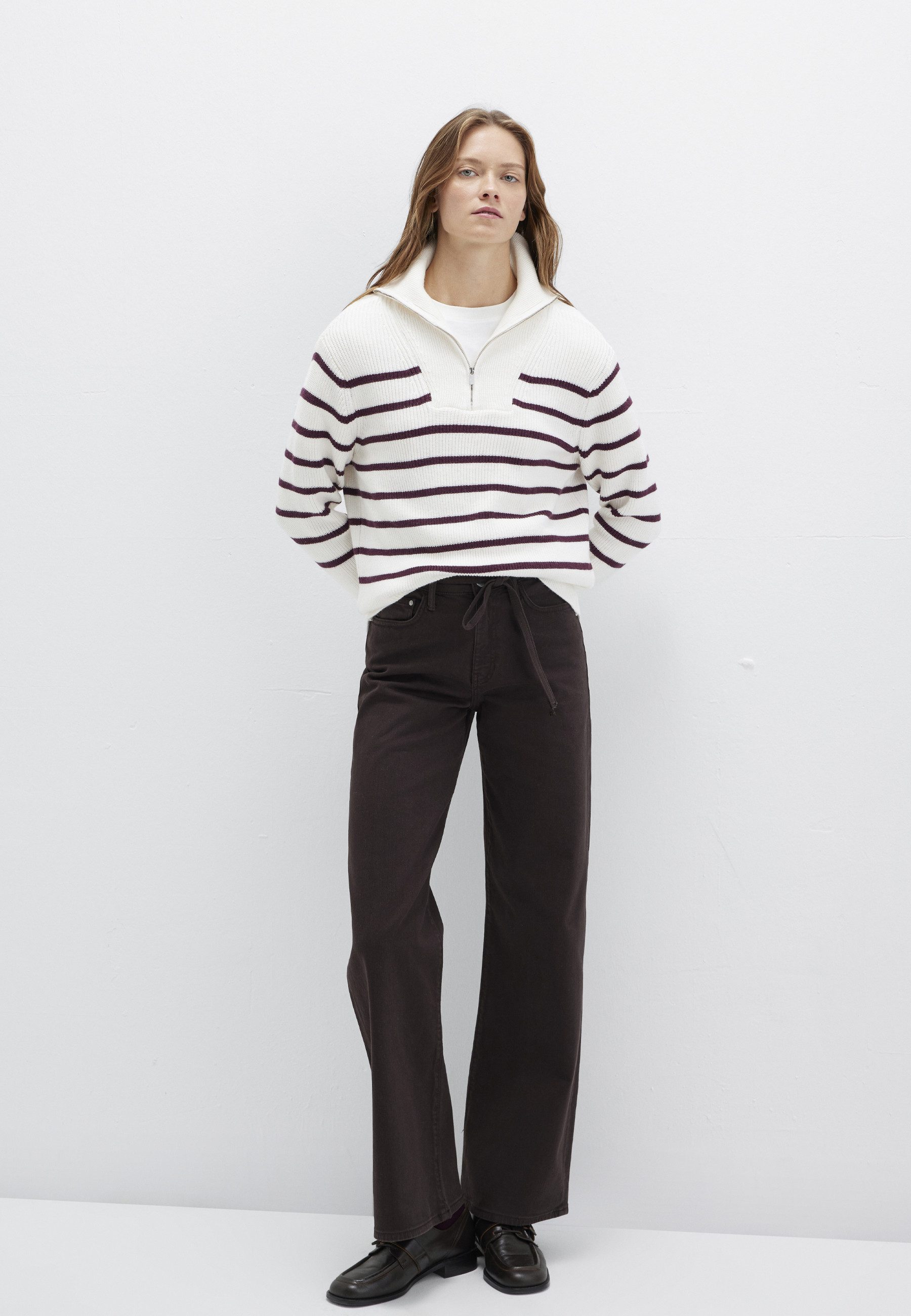 Mavi Troyer LONG SLEEVE SWEATER Пуловеры Streifen