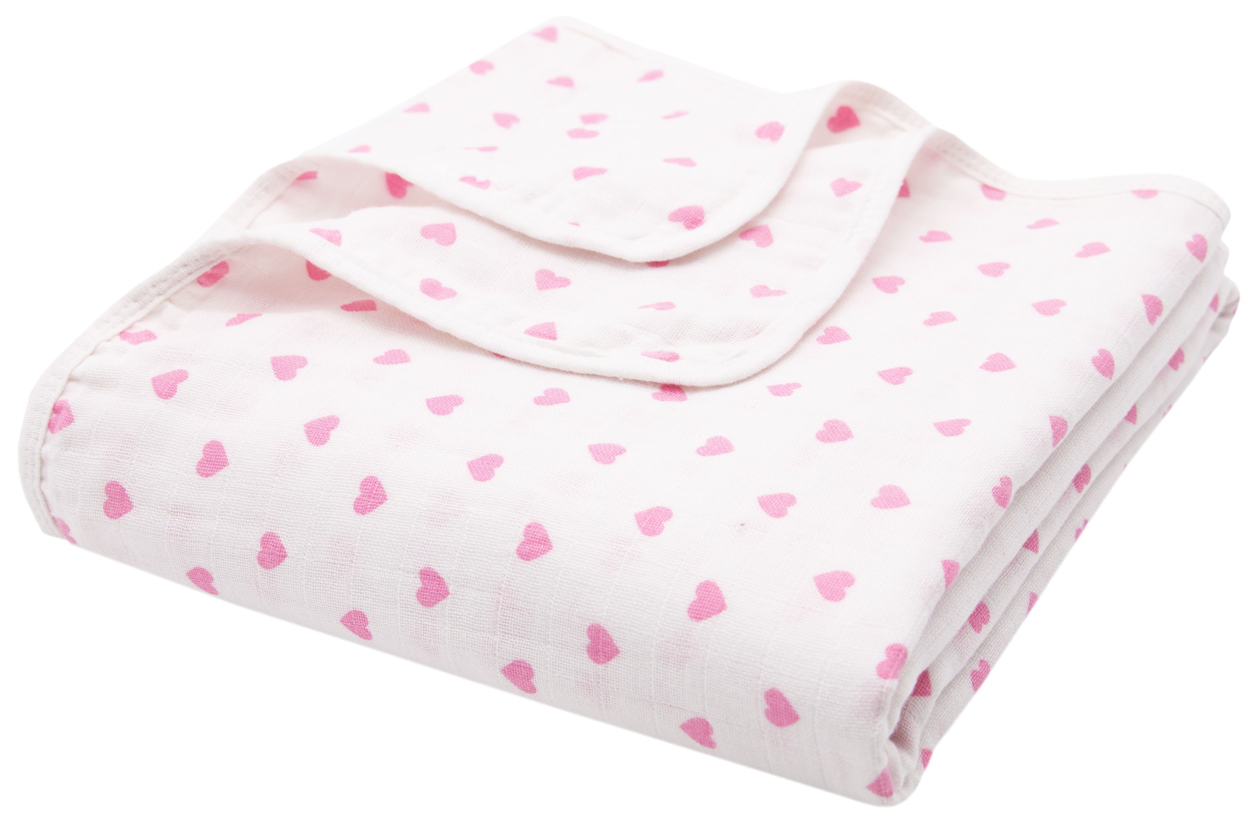 Babydecke, ZOLLNER, 120 x 120 cm, 100% Baumwolle günstig online kaufen