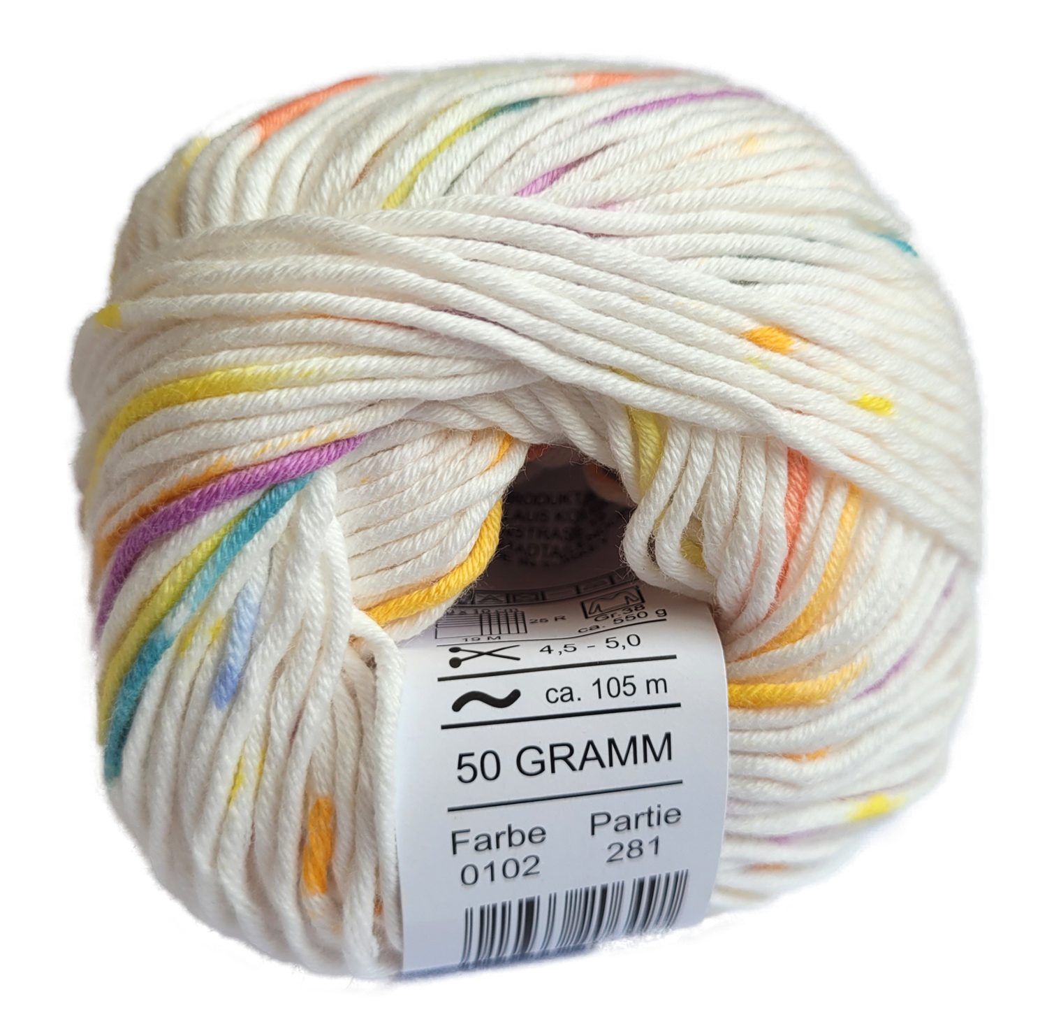 Online Garne Linie 490 Orata Strickgarn 100% Baumwolle Wolle zum stricken u. häkeln Häkelwolle, 105 m (Strickwolle), reines Baumwollgarn