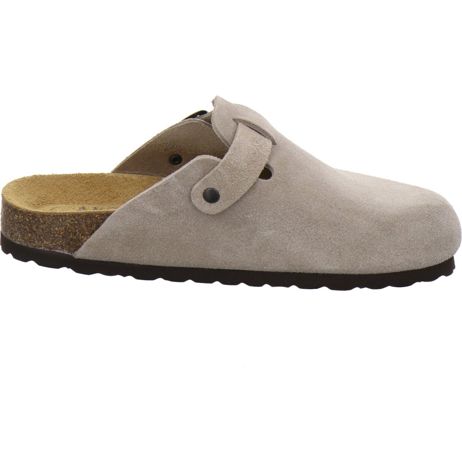 AFS-Schuhe Damen Clog aus Veloursleder mit Fußbett, Made in Germany – Bild 4 von 5