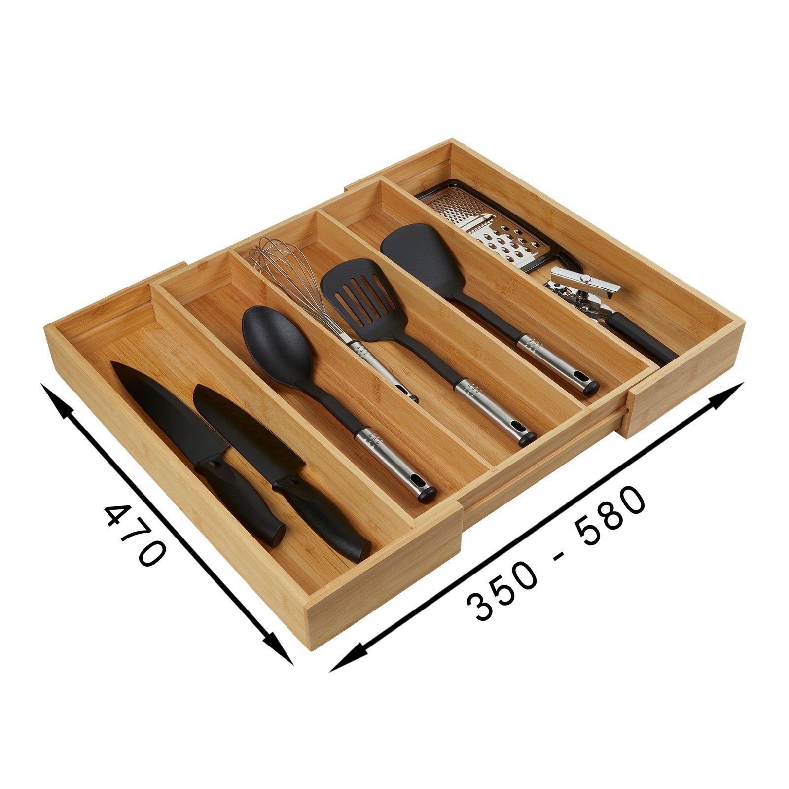SO-TECH® Besteckeinsatz ORGA-BOX® III Universal Bambus Besteckkasten verste günstig online kaufen