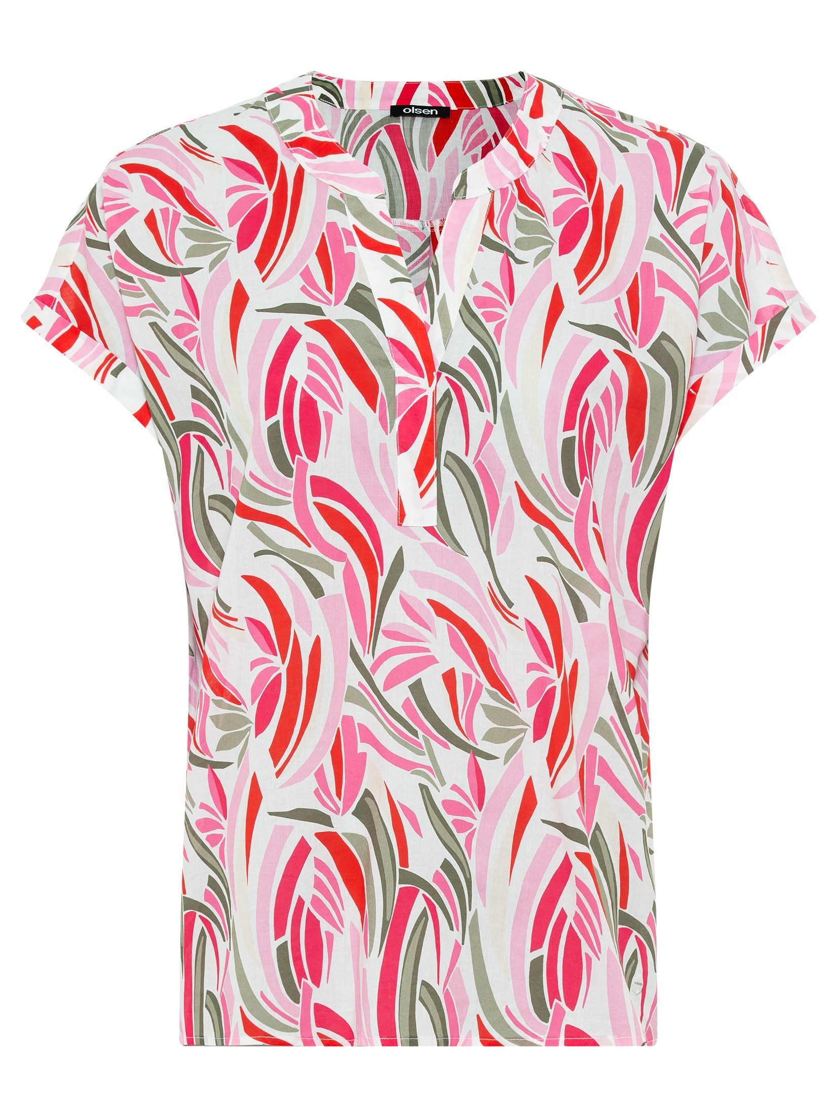 Olsen Kurzarmbluse günstig online kaufen