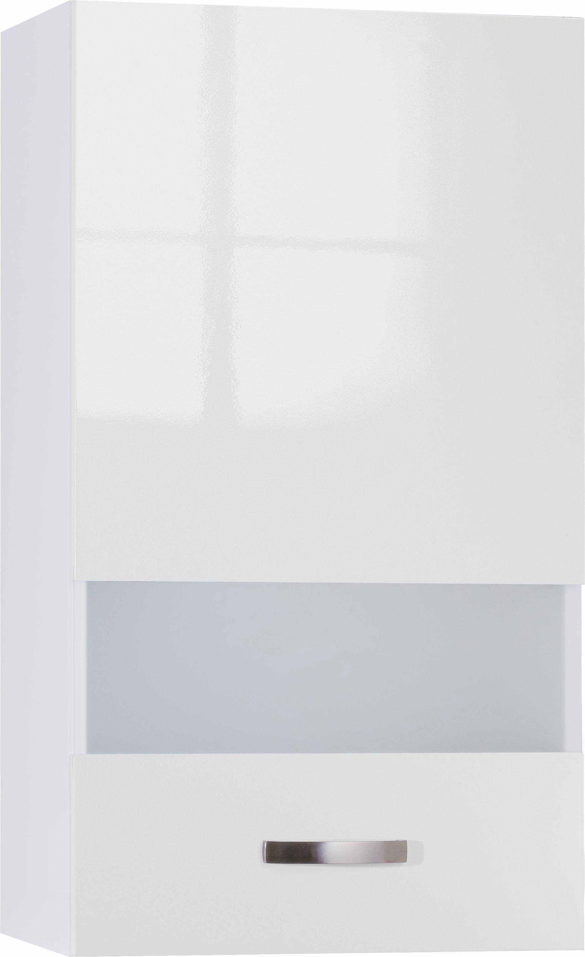 OPTIFIT Glashängeschrank Cara Breite 50 cm weiß glänzend/weiß | weiß