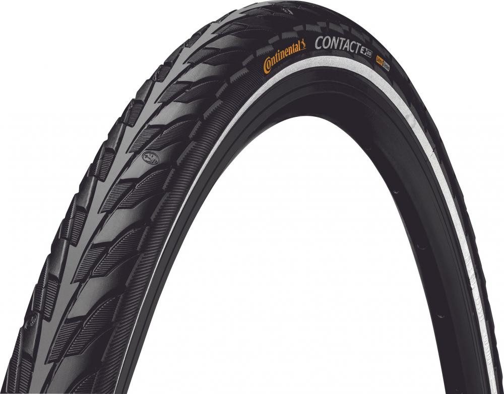 CONTINENTAL Fahrradreifen Continental Reifen Conti Contact Reflex 28x1.75 Zoll 47-622 schwarz Re