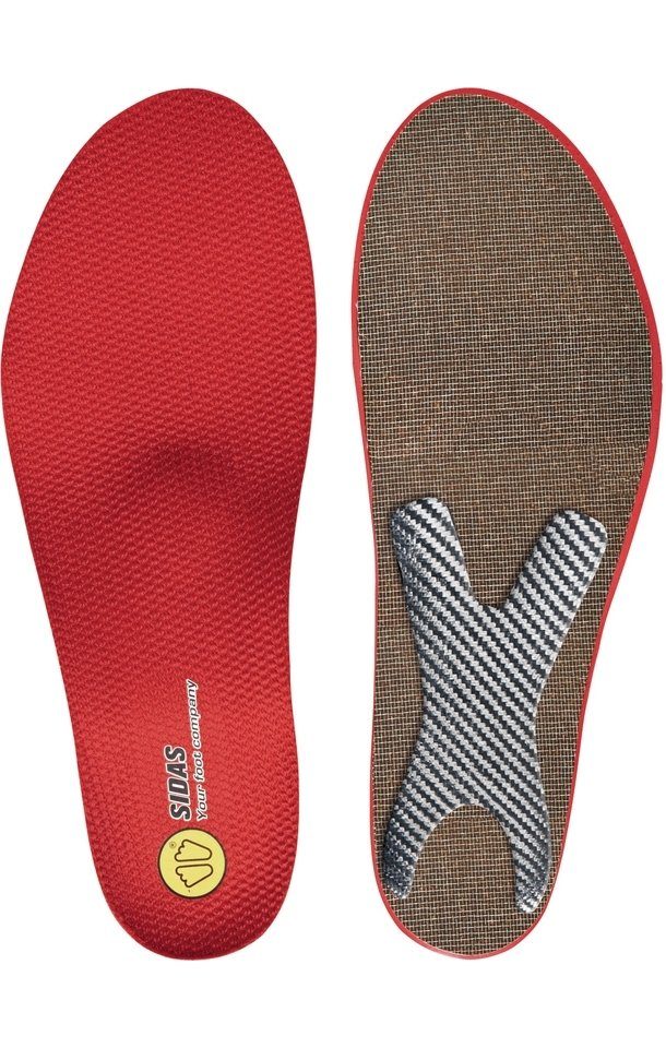 Sidas Einlegesohlen WINTER + Slim Einlegesohle rot