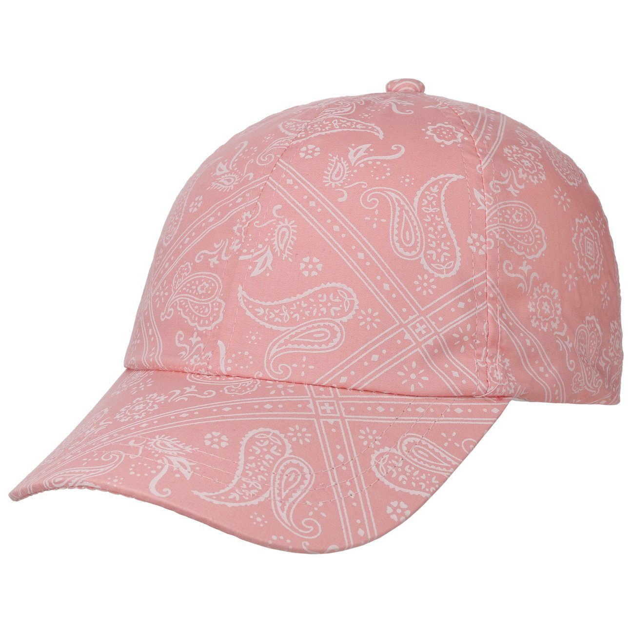 Lipodo Baseball Cap Basecap (1-St) rosa mit Schirm