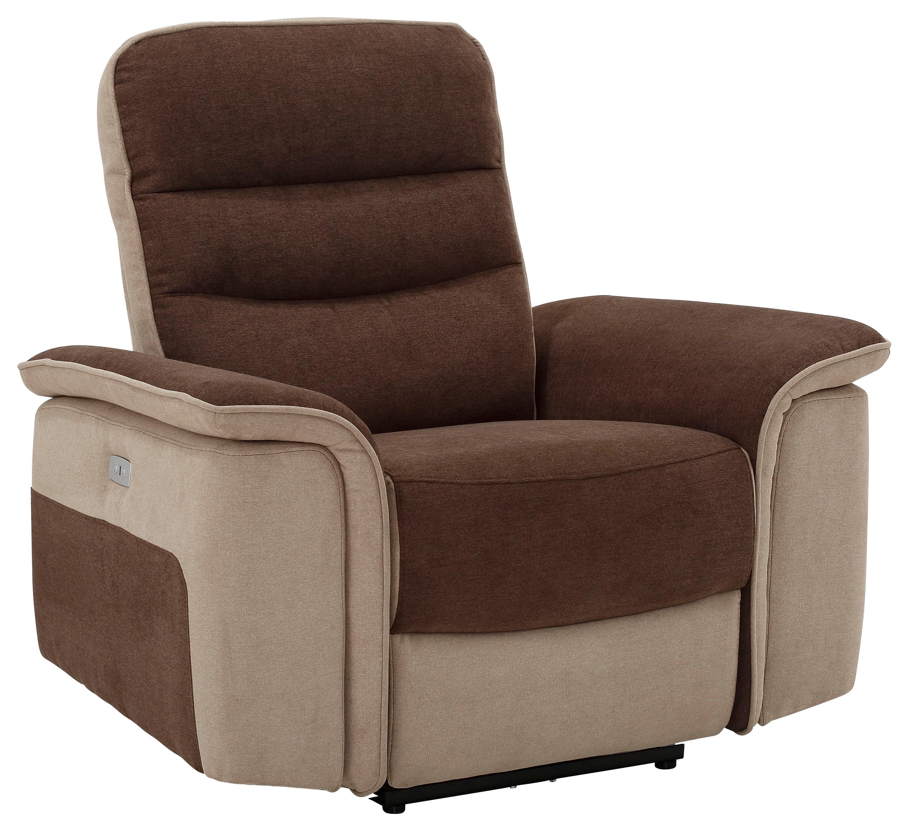 Home affaire Relaxsessel Maldini, TV-Sessel, mit elektrischer Relaxfunktion und USB-Steckeranschluss, Breite 109 cm