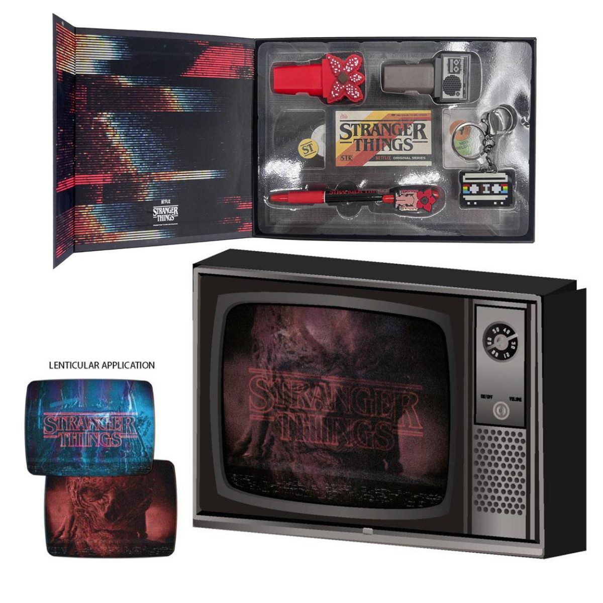 Stranger things Kugelschreiber Schreibwaren Set Fans Büro Schule Geschenkidee