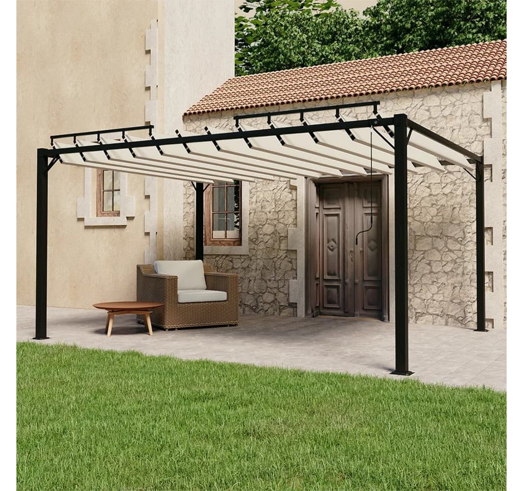 Thumbnail - DOTMALL Pavillon Pergola (LxB: 300x400 cm), aus Stoff und Aluminium mit Lamellendach