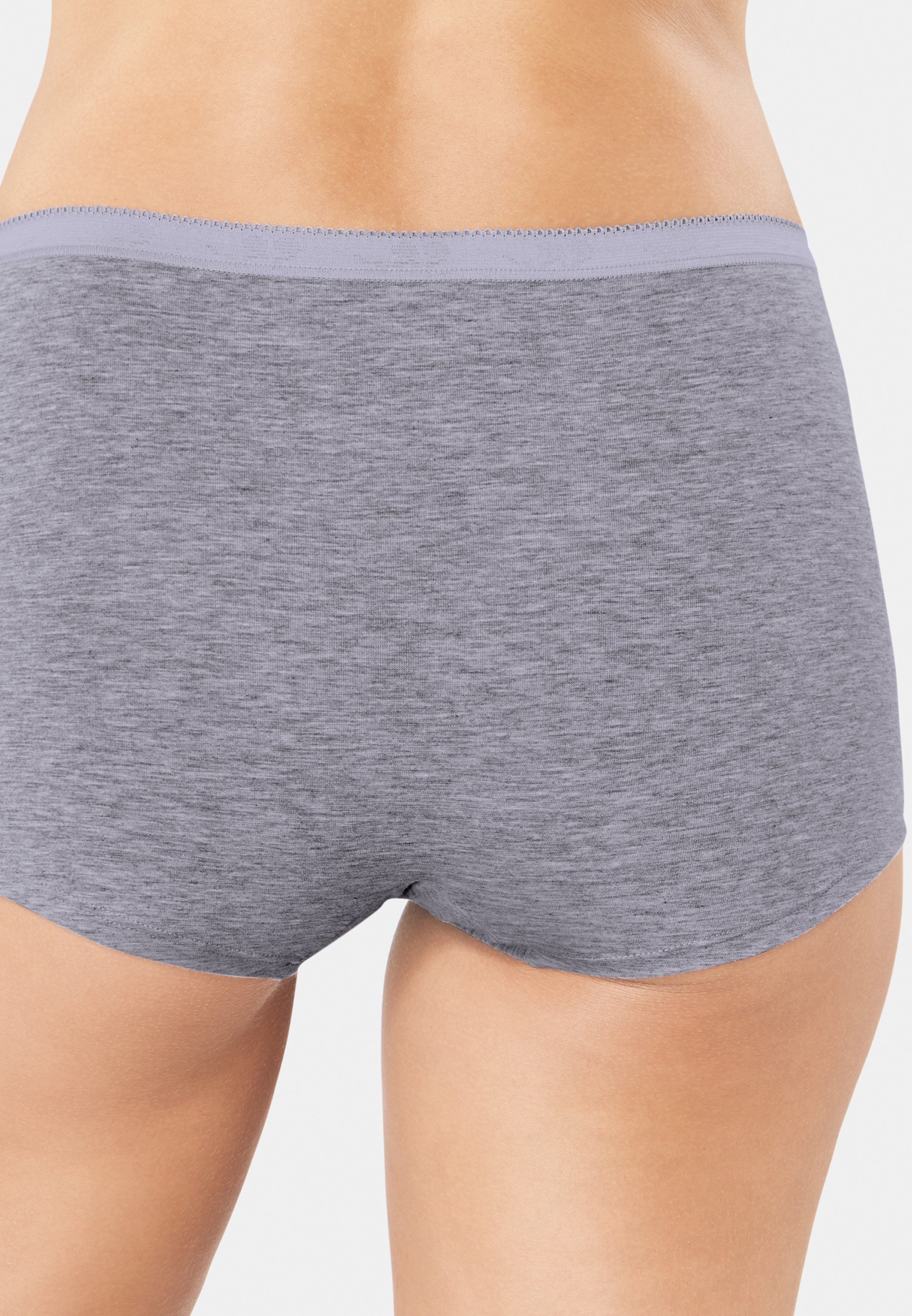 sloggi Panty 3er Pack Basic + (Spar-Set, 3-St) Short Slip - Baumwolle - Atmungsaktiv - Angenehm auf der Haut