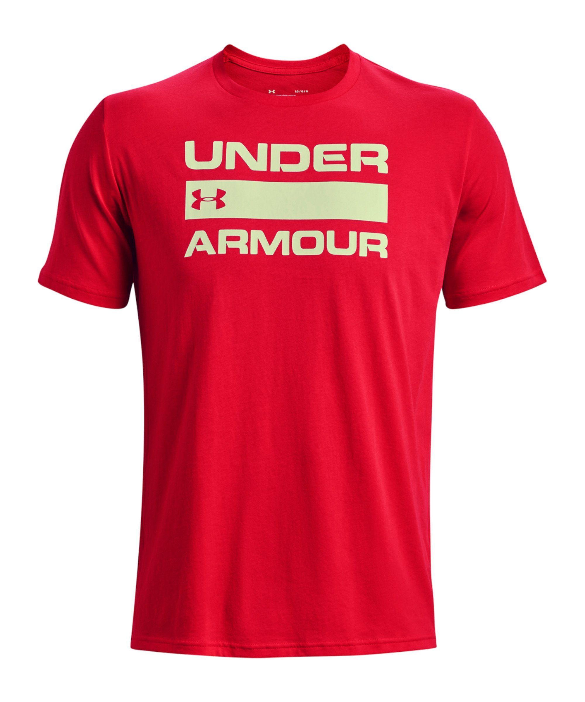 T-Shirt T-Shirt Team rot Under Armour® Issue default Wordmark