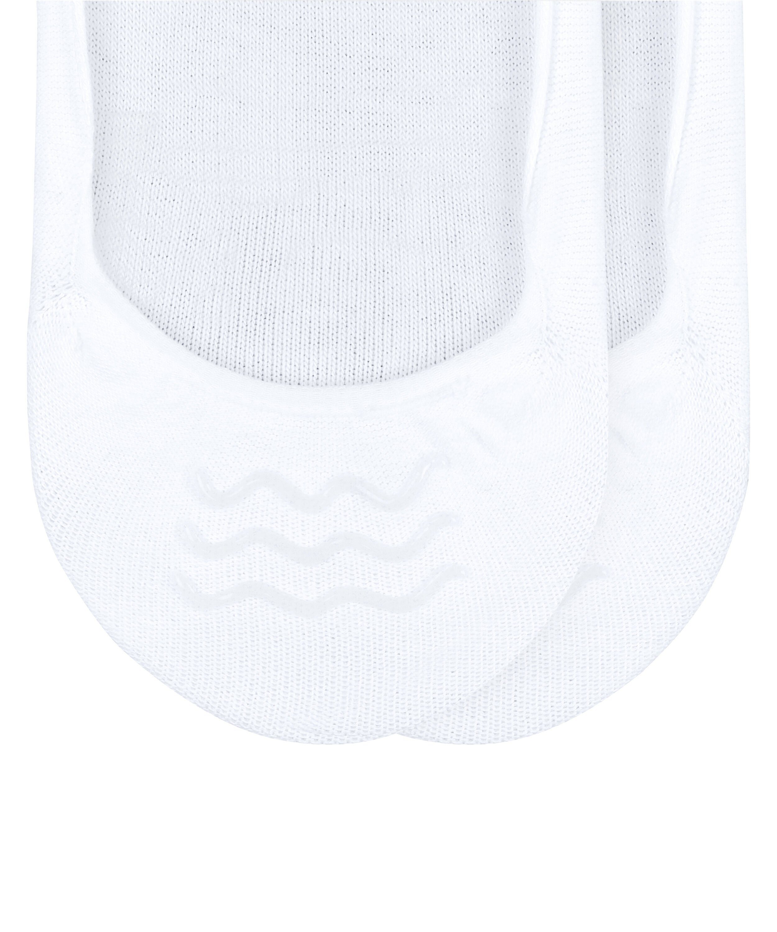 Esprit Füßlinge Basic Uni 2-Pack aus hautschmeichelnder Baumwolle white (2000)