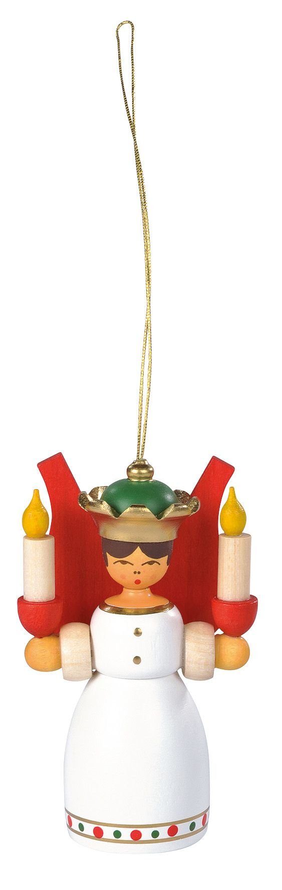 Müller Kleinkunst GmbH Seiffen Christbaumschmuck Christbaumschmuck Baumbehang Engel farbig Höhe 8 cm NEU
