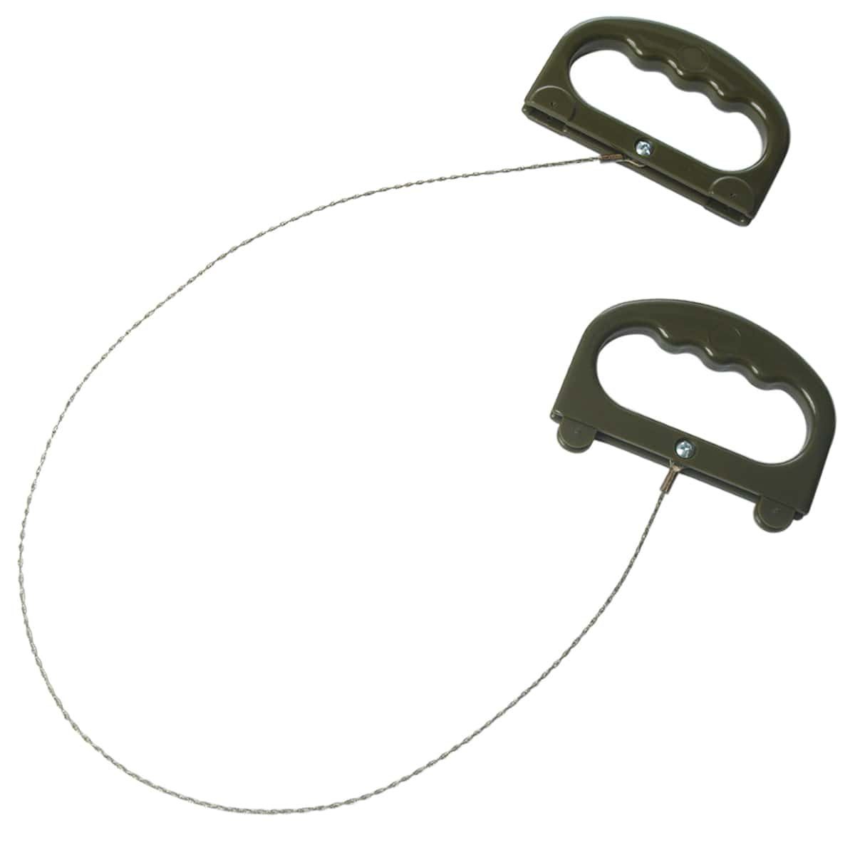 Mil-Tec Handsäge Militär Drahtsäge mit Griffen günstig online kaufen