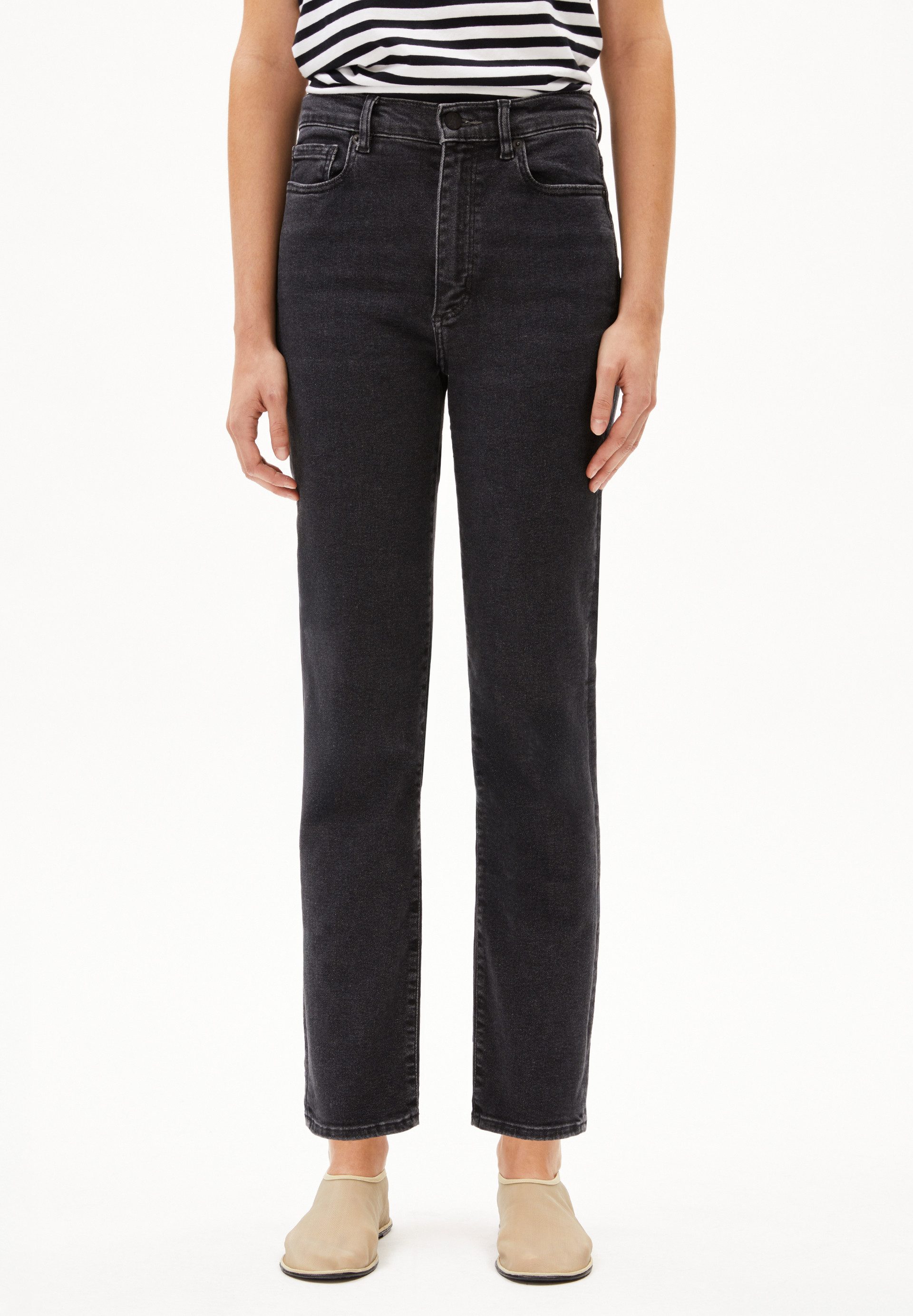 Armedangels Slim-fit-Jeans LEJAANI Slim Джинсы Bio-Baumwoll Mix X-Stretch (X-Stretch, Slim Fit) High waist