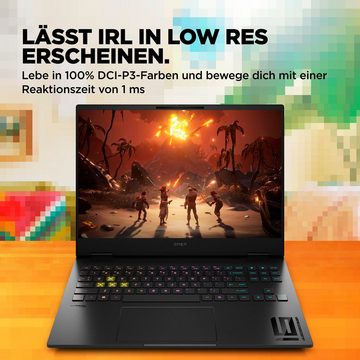 HP OMEN 16-u1095ng Gaming-Notebook (40,9 cm/16,1 Zoll, Intel Core i9 14900HX, GeForce® RTX 4070, 1000 GB SSD)