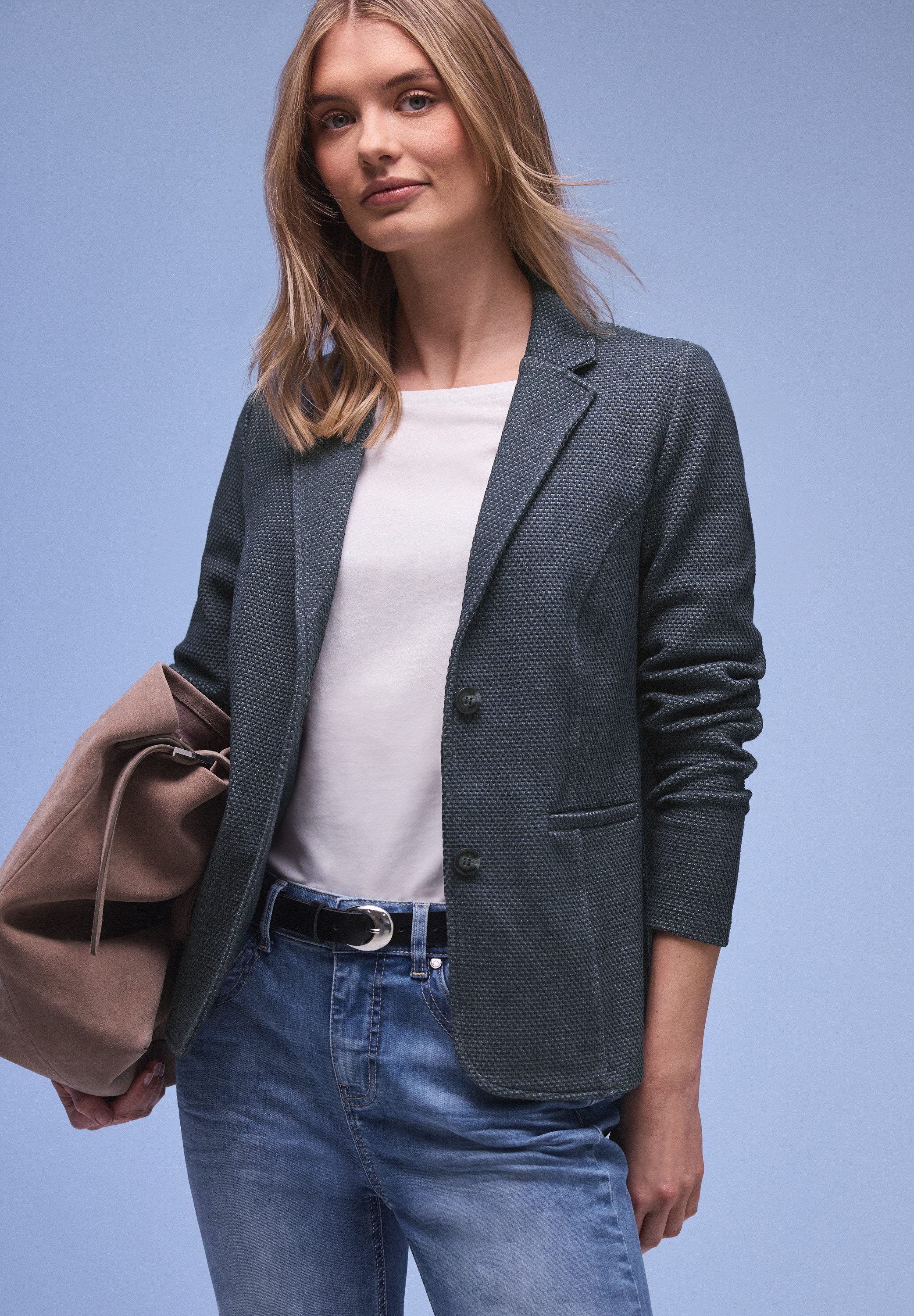 STREET ONE Kurzblazer mit Struktur
