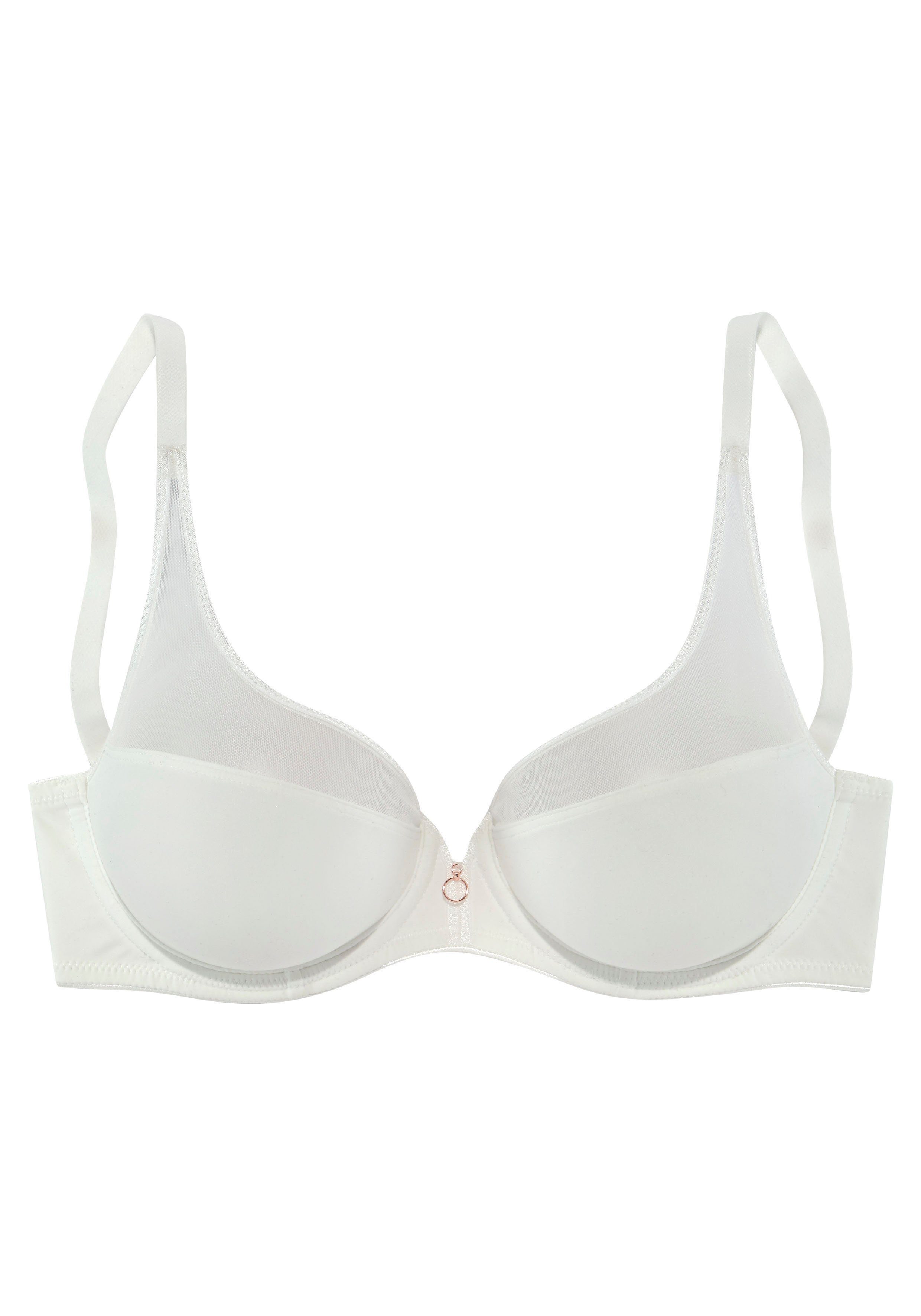 Look Bügel-BH creme transparentem mit LASCANA dezent